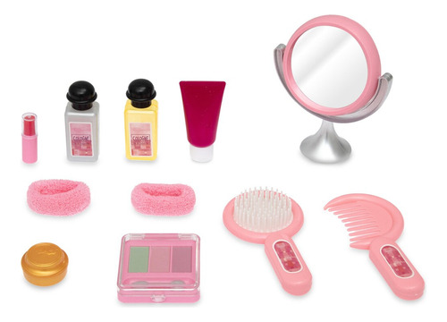 Juego De Belleza Y Peluquería Con Accesorios Secador Juguete