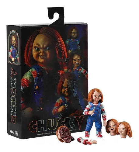 Boneco Brinquedo Assistindo Chucky Ultimate Série Tv Figure