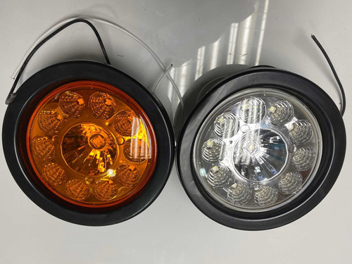 Mica Led Redonda Autobuses Camiones Grua Led 1