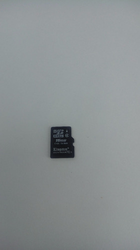 Cartão De Memoria Classe 4 Kingston Sdc4/16gb Micro Sdhc 16g
