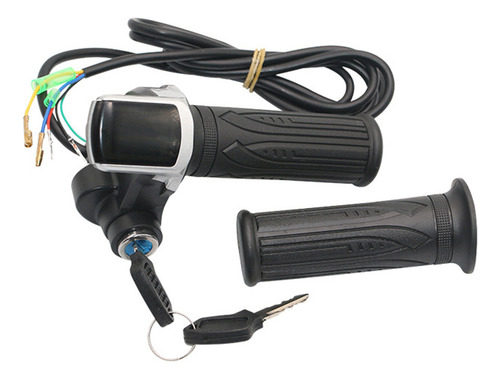 M Alça De Bicicleta Elétrica 24v/36v/48v Acelerador Com Alça