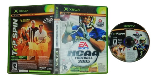 Ncaa Football 2005 & Top Spin Xbox Clásico  (Reacondicionado)
