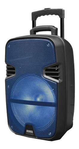 Parlante Eurosound Karaoke Jazz 2400 W Bluetooth Led Es-j15