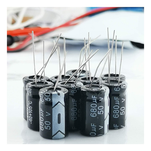 Kit Condensadores Jiadong 680uf 50v, Rendimiento Fiable