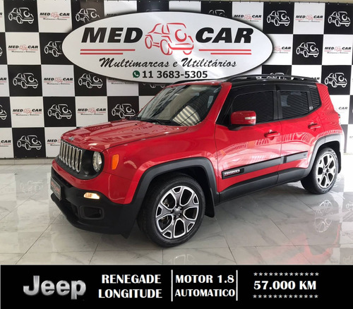Imagem 3 de 13 de Jeep Renegade 1.8 16v Flex Longitude 4p Automático