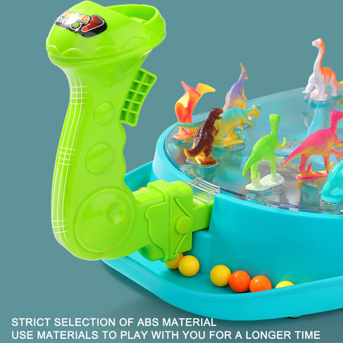 Catapult Pill Toys Desktop Dinosaur Against Catapult Machine