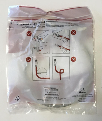 Patch Cord Cat 6a 1.50m Furukawa 35085046 En Palermo