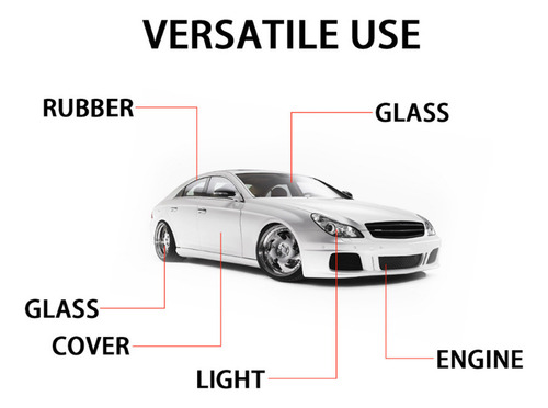 Spray Reparador De Cristales Nanochapados X Car, Cera Líquid