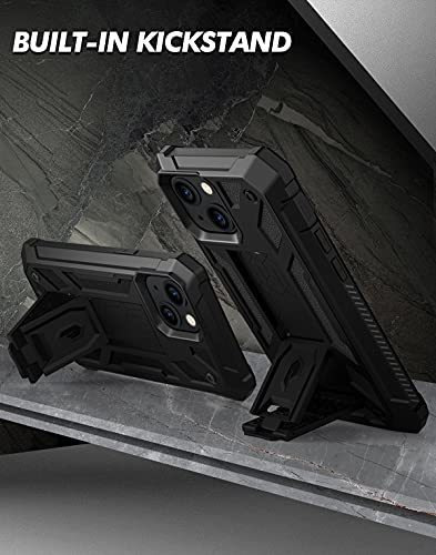 Imagen 4 de 7 de Poetic Funda iPhone 13 Mini C/ Soporte + Mica Serie Spartan