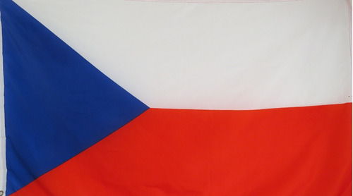 Bandera De Checoslovaquia (tamaño 90x150 Cm) Doble Faz Polie