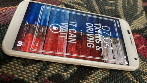 Moto X Primera Generacion Magnifico Estado. Libre. Blanco. $2299. (Usado)