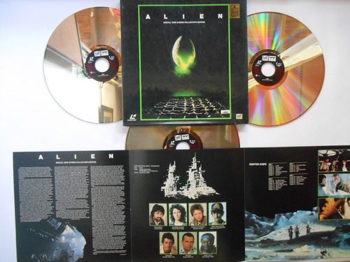 Disco Video Laser Alien Special Edicion Coleccionistas 1992