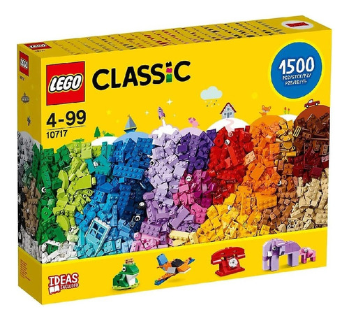 Lego 10717 Classic Juego De Ladrillos 1500 Piezas
