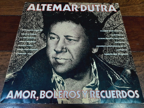 Lp Vinilo - Altemar Dutra - Amor, Boleros Y Recuerdos - Bra