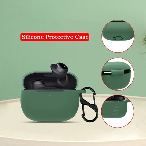 Funda For Audífonos Redmi Buds 4 Pro Silicona Color Sólid
