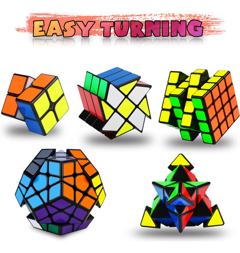 Speed ??cube Set, Puzzle Cube, Magic Cube 2x2 4x4 Pyraminx P