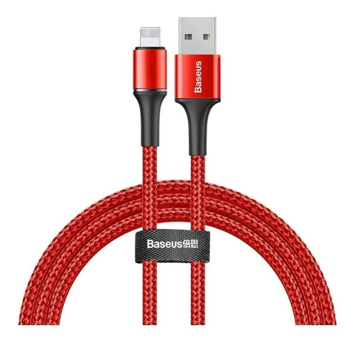 Cable Baseus Carga Rapida Reforzado Compatible Con iPhone