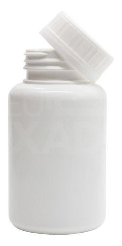 500 Frascos Plástico Pet 160 Ml Oval Branco Com Lacre Rosca