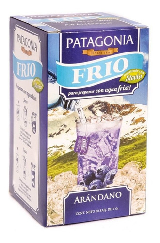 Te Frio Sabor Arándanos X 20 Saquitos - Origen Argentina