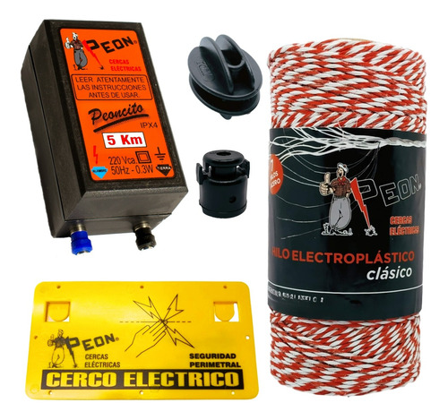 Kit Boyero 3 Líneas 160 Metros Peón - Seguro Y Certificado