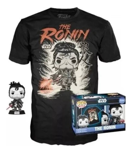Funko Pop Tees Star Wars Visions The Ronin Con Camiseta