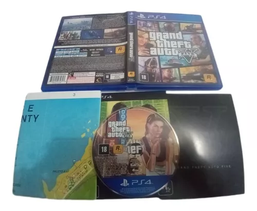 Jogo Game Grand Theft Auto Gta V Premium Edition Ps4 Midia Fisica -  Rockstar - GTA - Magazine Luiza