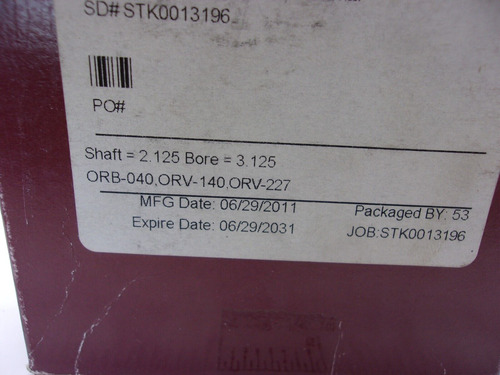 Inpro/seal, 1787-a-m0020-0, Bearing Isolator, 1208a Bbz