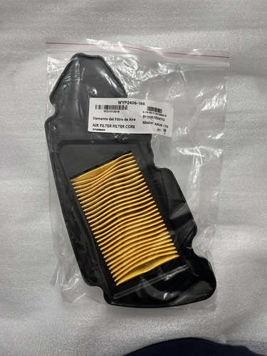 Elemento Filtro De Aire Vento Axus 150/170