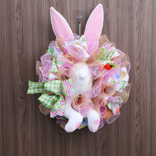 Colgante En Forma De Corona De Pascua En L Para Decoración D