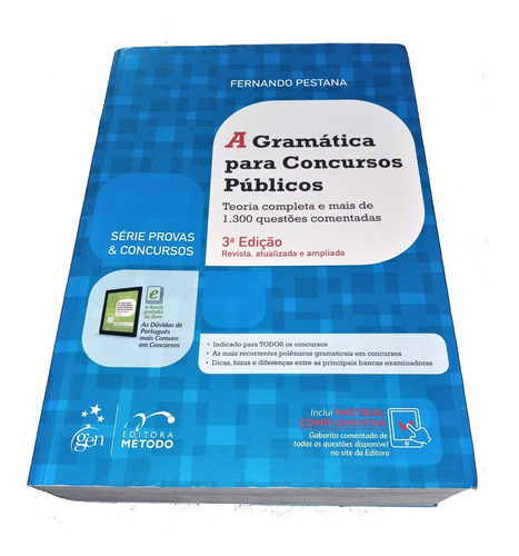 Gramatica Para Concursos Publicos, A - Metodo