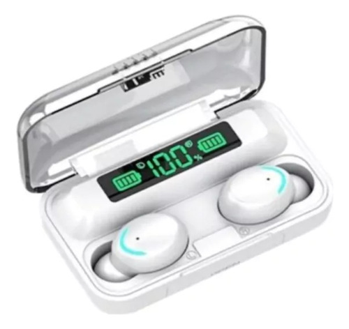Audifonos Inalambricos F9-5 Tws Bluetooth Color Blanco