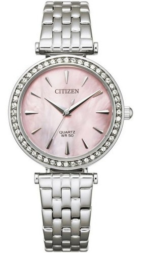 Reloj Citizen 61362 Er0210-55y Mujer Acero Madre Perla Color del fondo Rosa 61362