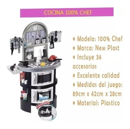 Cocina 100 chef hot sale