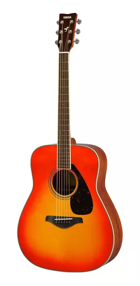 Guitarra acústica Yamaha FG/FGX FG820 para diestros autumn burst brillante