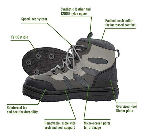 Frogg Toggs Pilot 2 - Botas De Pesca Con Tacos O Fieltro