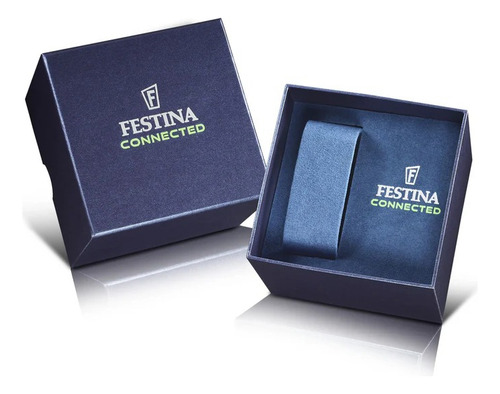Reloj Festina Connected D 2024 F23000.4 Smart Multifunción Malla Negro Bisel Negro Fondo Negro