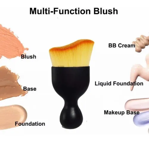 Cepillo Brocha En S Multi funcion Aplicar Base Rubor Maquil