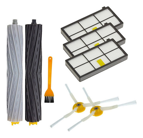 Cepillo Lateral Para Roomba 960 900 891 800 Series Hepa Fil