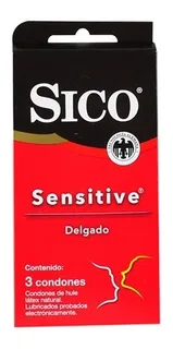 Sico Preservativo Caja 3 Piezas