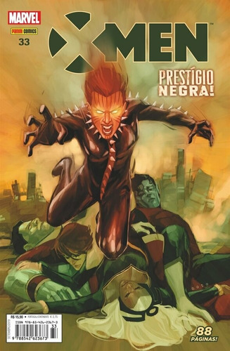 X-Men #33, de S. Editora Panini Brasil LTDA, capa mole em português, 2019