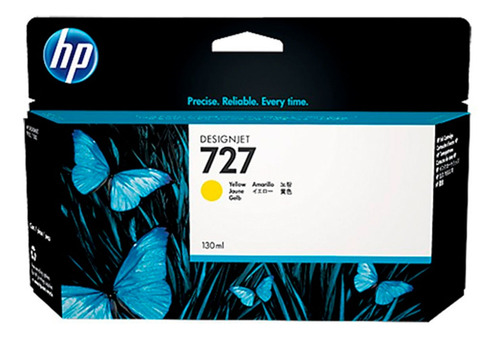 Tinta Hp B3p21a (727a) 130ml Yellow