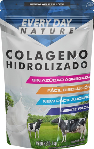 Colageno Hidrolizado 1 Kg + Cloruro Magnesio 1 Kg Combo Edn