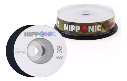 1 Mini Dvd-rw Regravável Nipponic Filmadora 1.4gb