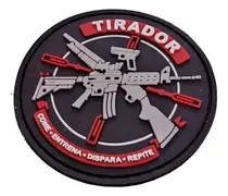 Comprar Parche Insignia Pvc Tactico Militar Airsoft Gotcha Tirador 