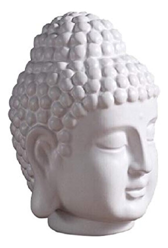 ~? Decoración De Cabeza De Buda De Cerámica Estatuas Budismo