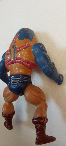 Figura Man E Faces Mattel Heman 1982 Masters Of The Universe (Usado)