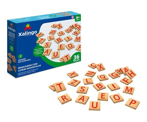 Juego Mesa Letras Mayusc X36 Xalingo 269.8