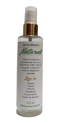 Desodorante Natural Mineral 125 Ml-vaxcaanda