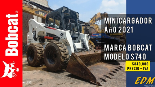 2021 Bobcat S740 Minicargador