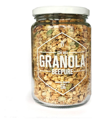 Beepure Granola Con Miel Premium 330 Gr